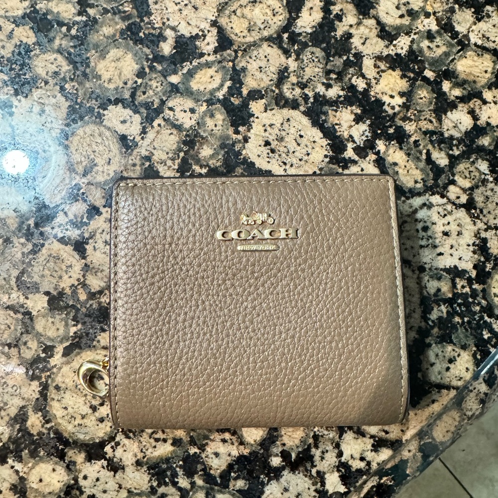 Coach Brown Leather Wallet